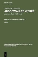 Ausgewählte Werke, Bd 8/Tl 1, Ausgaben deutscher Literatur des 15. bis 18. Jahrhunderts Band 8/Teil 1