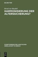 Harmonisierung der Alterssicherung?