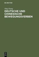 Deutsche Und Chinesische Bewegungsverben