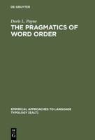 The Pragmatics of Word Order: Typological Dimensions of Verb Initial Languages