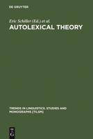 Autolexical Theory