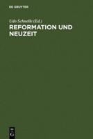 Reformation Und Neuzeit