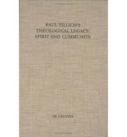 Paul Tillich's Theological Legacy