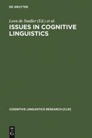 Issues in Cognitive Linguistics