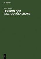 Lexikon Der Weltbevölkerung