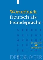 Wörterbuch Deutsch Als Fremdsprache
