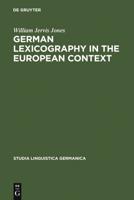 German Lexicography in the European Context