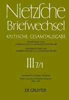 Briefe Von Und an Friedrich Nietzsche Januar 1880 - Dezember 1884