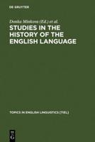 Studies in the History of the English Language