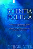 Scientia Poetica  v. 8