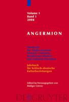 Angermion - Yearbook for Anglo-German Literary Criticism, Intellectual History and Cultural Transfers