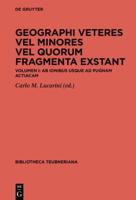 Geographi Veteres Vel Minores Vel Quorum Fragmenta Exstant