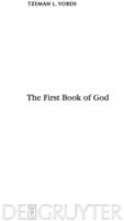 The First Book of God