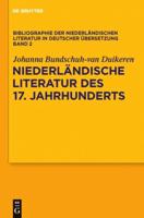 Niederländische Literatur Des 17. Jahrhunderts