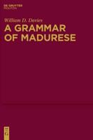 A Grammar of Madurese