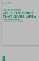 "It is the Spirit that Gives Life"