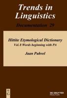 Hittite Etymological Dictionary, Volume 8, Words beginning with PA