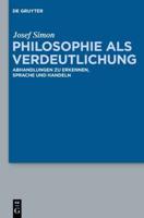 Philosophie Als Verdeutlichung