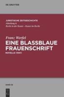 Eine Blablaue Frauenschrift