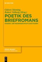 Poetik des Briefromans