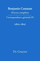 Correspondance generale 1813-1815