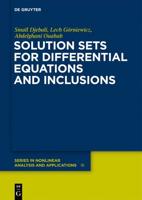 Solution Sets for Differential Equations and Inclusions
