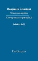 Correspondance Générale 1816-1818