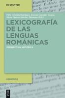 Lexicografía De Las Lenguas Románicas