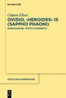 Ovidio, ›Heroides‹ 15 (Sappho Phaoni)