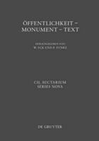 Offentlichkeit - Monument - Text