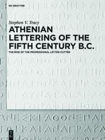Athenian Lettering of the Fifth Century B.C