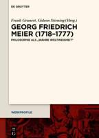 Georg Friedrich Meier (1718-1777)