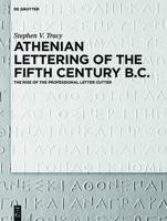 Athenian Lettering of the Fifth Century B.C