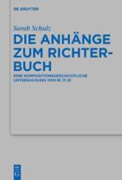 Die Anhänge Zum Richterbuch