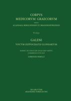 Galeni Vocum Hippocratis Glossarium