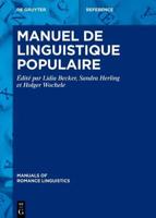 Manuel De Linguistique Populaire