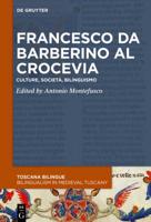 Francesco Da Barberino Al Crocevia