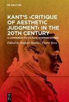 Kant's ›Critique of Aesthetic Judgment‹ in the 20th Century