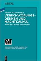 Verschwörungsdenken Und Machtkalkül