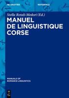 Manuel De Linguistique Corse