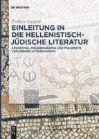 Einleitung in Die Hellenistisch-Jüdische Literatur