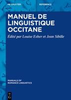 Manuel De Linguistique Occitane