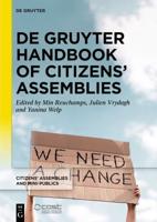 De Gruyter Handbook of Citizens' Assembly