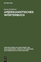 Amerikanistisches Wörterbuch