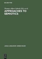 Approaches to Semiotics