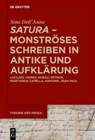 ›Satura‹ - Monströses Schreiben in Antike Und Aufklärung