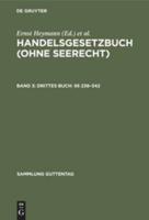 Drittes Buch: §§ 238-342