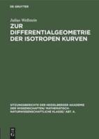 Zur Differentialgeometrie der isotropen Kurven