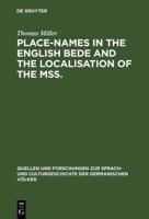 Place-Names in the English Bede and the Localisation of the Mss