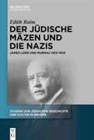 Der Jüdische Mäzen Und Die Nazis